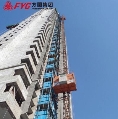 Cina 2 ton construction hoist elevator SC200/200 Building Lifter Equipment in vendita