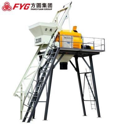 Cina JS 1000 batch Electric Concrete Mixer motor machine for mixing hot sale in vendita