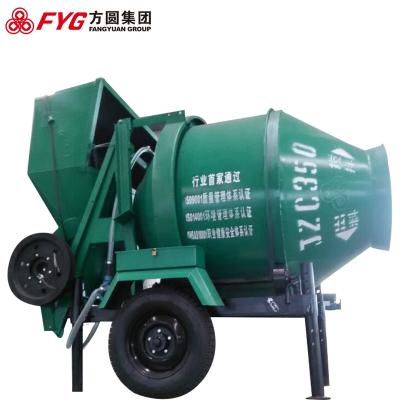 Cina 1 cubic meter concrete mixer mobile JZC350 Electric motor machine hot sale in vendita