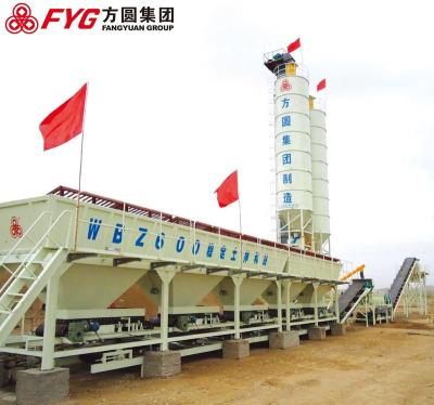 China batching machine Concrete Mixer Plant two bins PLD1600 aggregate hopper en venta