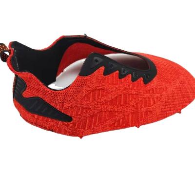 China Customizable low silk + rubber band factory elastic fly knit capelladas de zapatillas 3d top customizable with craft semi-finished sport fly knit top for sale