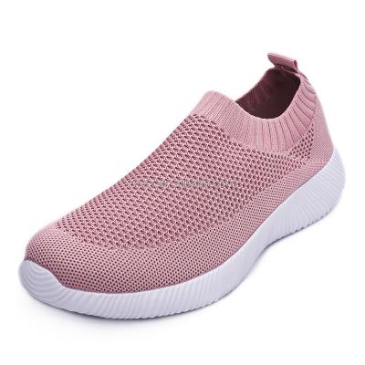 China Women's Breathable Shoes Made of Fly Woven Socks Factory Directly Sold for sale