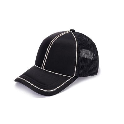 China breathable & 6 Panel Waterproof Popular Breathable Baseball Cap Spring Summer New Product Custom Trucker Hat for sale