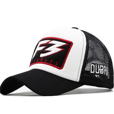 China breathable & OEM Fashion Custom Foam Sports Waterproof 5 Panel Cotton Baseball Cap Breathable Trucker Hat for sale