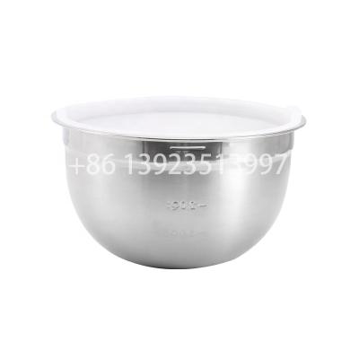 China High Quality Sustainable Set Salad Bowl Hot Selling Amazon Salad Bowl With PP Lid for sale