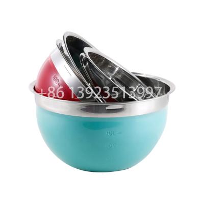 China 6 Pcs Minimalist High Quality Salad Bowl Set Amazon Hot Sale Salad Bowl With Lid for sale