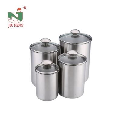 China Factory Direct Sale Stainless Steel Storage Bottle Viable Food Container for sale