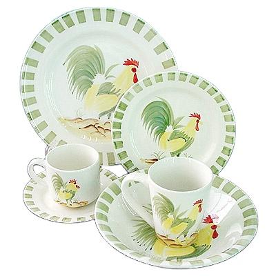 China 16 Pcs Viable Hand Painted Porcelain Dinnerware Oven Safe Ceramic Dinner Sets, Stoneware Dinnerware For Restaurant for sale