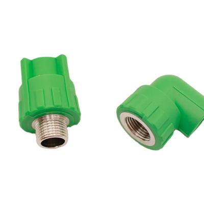 China Professional ppr cooling water supply manufacturer male ppr plastic copper pipe fittings circuit and plug female injection insert for sale