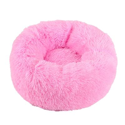 China Wholesale Diameter 80cm Large Breathable Cheap Price Amazon Washable Luxury Cat Pet Dog Bed for sale