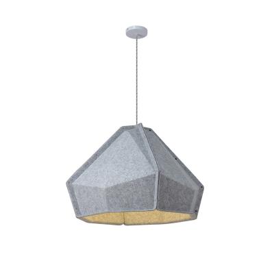 China New Modern Northern Europe Style Scandinaivan Nordic Pet Acoustic Felt Pendent Lamp for sale