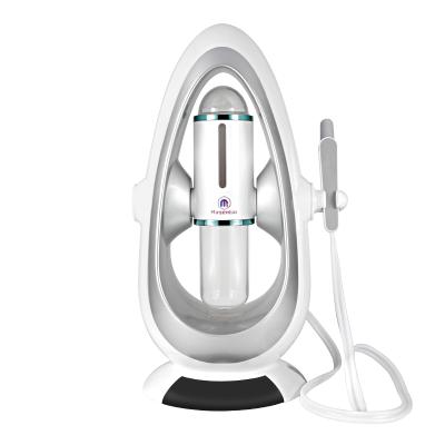 China Pigment Removal 2021 Hot Skin Care Home High Frequency Spa Led Facial Skin Rejuvenation Device Aqua Peeling Facial Machine for sale