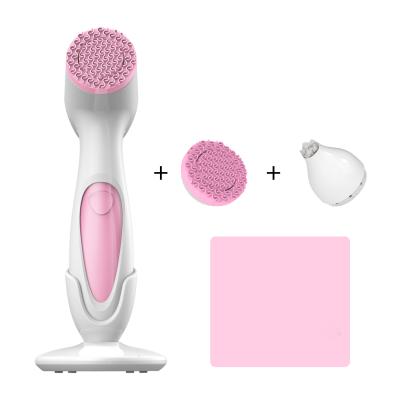 China New Arrival Deep Detergent Brush Detergent Pore Face Waterproof Facial Cleansing Brush For Deep Cleansing Skin for sale