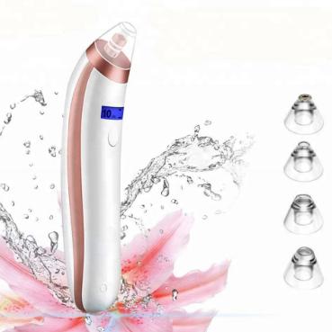 China 2019 Hi-frequency Sonic /waterproof skin care blackhead extractor beauty equipment blackhead remover vacuum for noise for sale