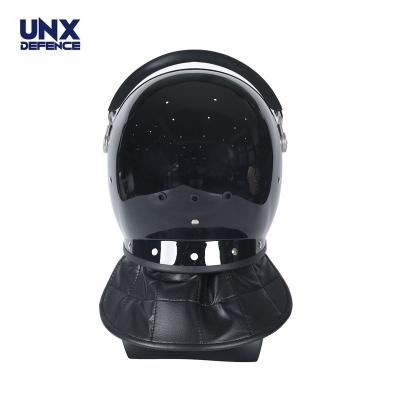 China Explosion Proof Metal Material Detachable Bullet Proof Anti Sclerosus Safety PC PC Riot Helmet for sale