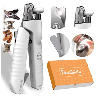 China 2021 Reinvented Pet Nail Clippers Viable With Ultra Bright LED Light for sale