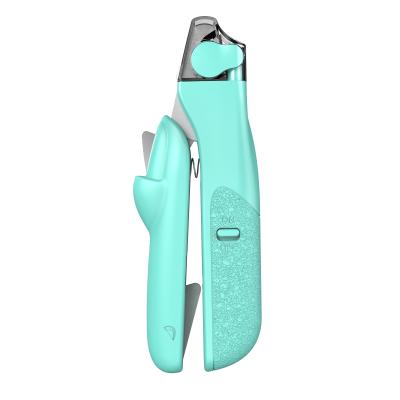 China Sustainable High Quality Pet Nail Clipper Led Pet Nail Clipper With Folder for sale