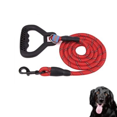 China Durable Breathable Anti Bite Collar and Harness Neoprene Handles Foam Nylon Handle Retractable Soft Rope With Rubber Dog Leash Grip for sale