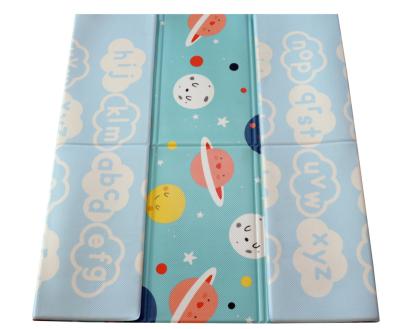 China Factory Wholesale Eco-friendly TPU Custom Designs Eco-friendly Baby Mat PVC PU Foam Baby Play Mat Large Colorful Cartoon Designs Play Mat of TPU for sale