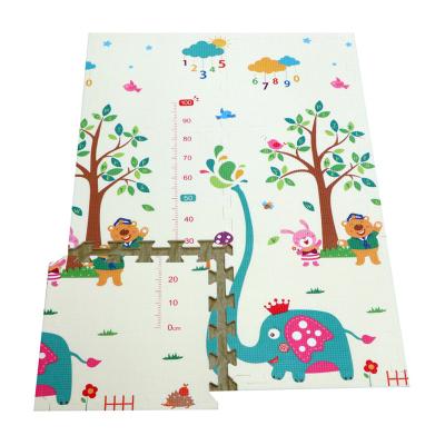 China Non-slip baby play mat for babies and children to play and crawl on, rubber baby mat for sale