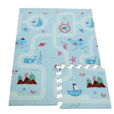 China 4*4 floor waterproof mat, 60*60*1.5cm 60*60*2cm baby puzzle mat, epe xpe baby play mat for sale