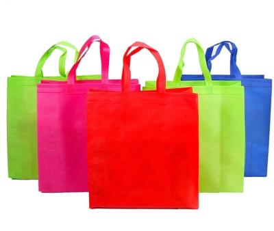 China Discount Price Eco - Friendly Pattern Green All Supermarket Shopping Bag , Non Woven Picture Bag for sale