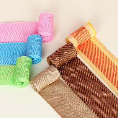 China Elastic 20mm 50mm Carry Cotton Stripe Mattress Custom For Bags Webbing Nylon Straps for sale