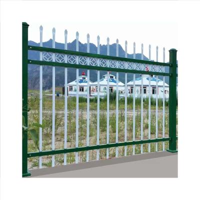 China No Welding Supplier Zinc Fading Steel Panels Metal Fence For House Gates Garden for sale