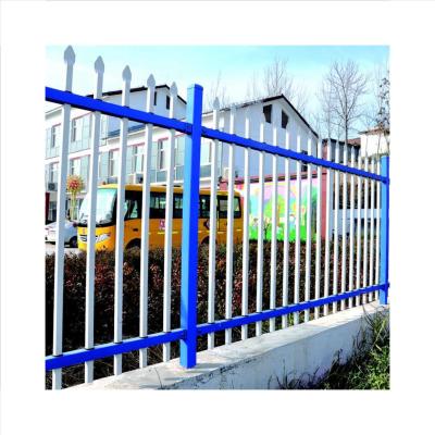 China No Fading Zinc Steel Metal Decor Hot Selling Coated Iron Fencing For Garden Fences for sale