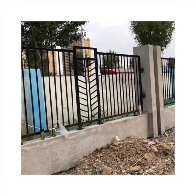 China No Sale High Quality Cheap Short Wrought Iron Fading Fence Panel For Garden for sale