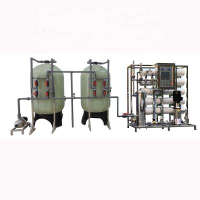 China High Rate Commercial Reverse Osmosis System Filtration 5M3/H RO Plant Water Treatment Reuse Equipment For Groundwater Desalination for sale