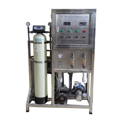 China Hotels energy saving drinking water treatment seawater filtration 2000L/D saltwater RO system seawater desalination plant for sale for sale