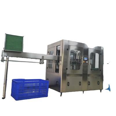 China Liquid Filling Line 6000BPH Automatic Mineral Water Filling Food Bottle Filling Machine for sale