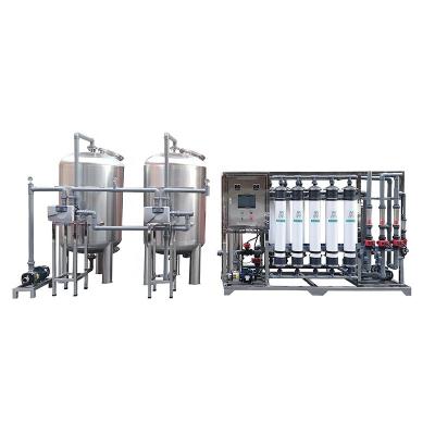 China In Mineral Water System Purification Water River Food Concentration Processing 10th uF Commercial Underground Juice Filtration Ultrafiltration Membrane Equipment for sale