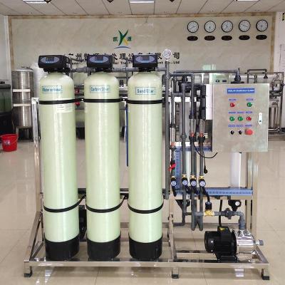 China Fully Automatic 1000 Liters/Hour Ultrafiltration Equipment UF System Membrane Filtration Plant For River Mineral Water for sale