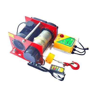 China Cranes/Boats/Portable Electric Winch 240V Shopping Malls Small For Shopping Malls Electric Wire Rope Hoist Winch 0.2 Ton To 1 Ton for sale