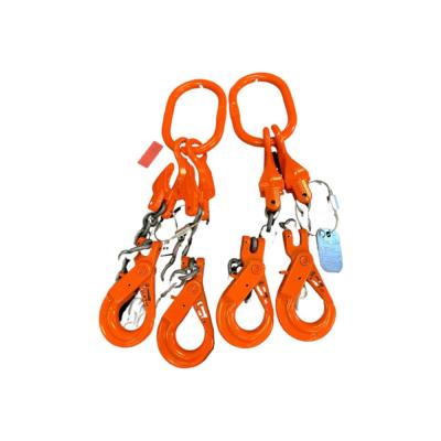 China Loading and unloading goods goods using Grade100 heavy duty four leg industrial lifting and handling chain rigging for sale