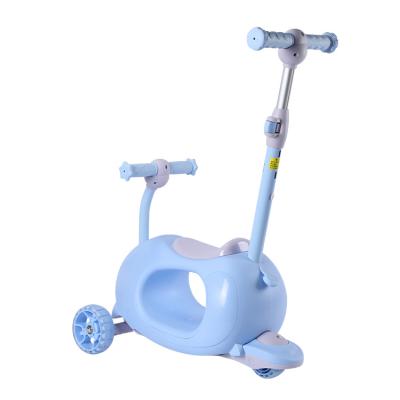 China Plastic Technology Good Production Detachable Seat Baby Multifunctional 4 In 1 Scooter for sale