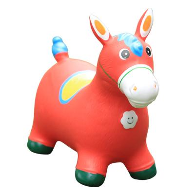 China Toy Professional Manufacturer Animal Bouner Toy Inflatable Jumping Horse Inflatable Riding Horse for sale