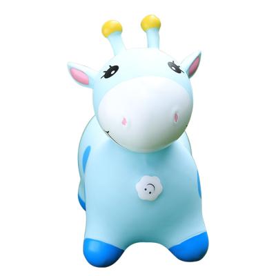 China High End Listing Inflatable Jumping Toy Animals Kids PVC Horse Toy New Inflatable Vault for sale