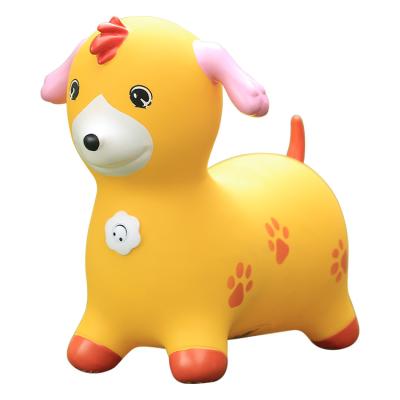 China High End Inflatable Toy 2022 Premium Cute Inflatable Horse Ride On Animal Jumping Toy for sale