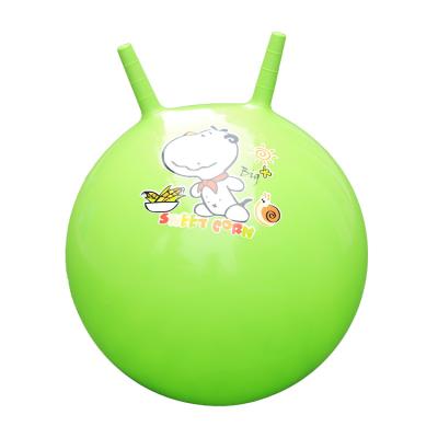 China Toy Guaranteed Quality Proper Price Inflatable PVC Toys Hopper Ball With Handle Jumping Ball for sale