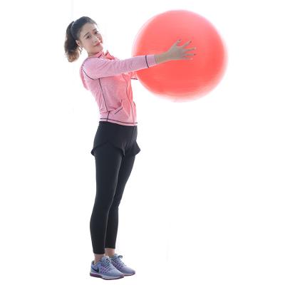 China Factory Wholesale Supply 55cm Round PVC Core Anti Burst Fitness Gym Exercise Yoga Ball for sale