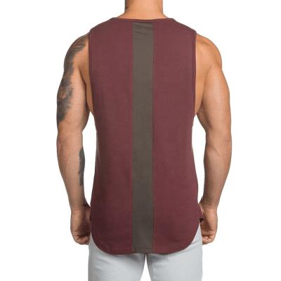 China QUICK DRY Wholesale Custom Logo OEM Mens Gym Singlet Tank Top for sale