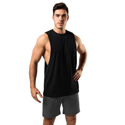 China Genuine US/EUR Size Mens Tank Top Fitness Singlet Bodybuilding Workout Gym Comfortable Men QUICK DRY Sleeveless Shirts for sale