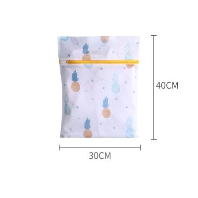 China Andeya Para d'Andeya OEM viajes viajes nylon plegable laundry wash Para lavender sinking 30*40cm travel polyester wash bag for sale