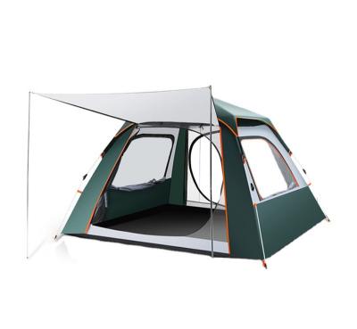 China Diagonal Tying Type Outdoor Folding Portable Large Family Tents Automatic Rising Waterproof Camping for sale