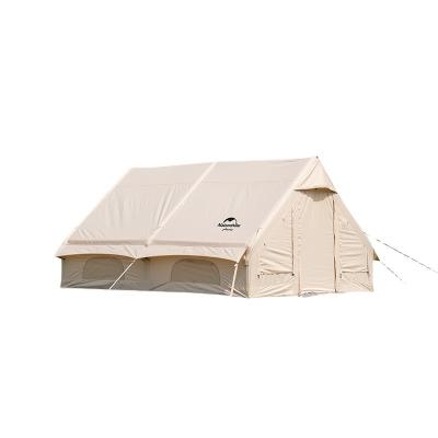 China Hot Selling High Quality Air 12 Inflatable Cotton Tent Outdoor Camping Tent Diagonal Tying Type for sale