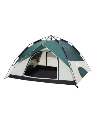 China Diagonal Tying Type Camping Hexagonal Tent Open Speed ​​Double-Layer Beach Automatic Thick Rainproof Windproof for sale