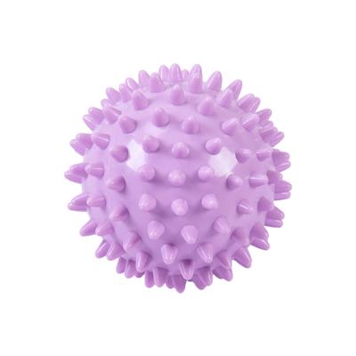 China Hot-selling Small And Durable Multiple Colors Hedgehog Foot Roll Massage Ball PVC Yoga Massage Fascia Ball Fitness Relaxation Ball for sale